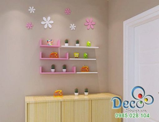 Kệ gỗ treo tường Deco KH27