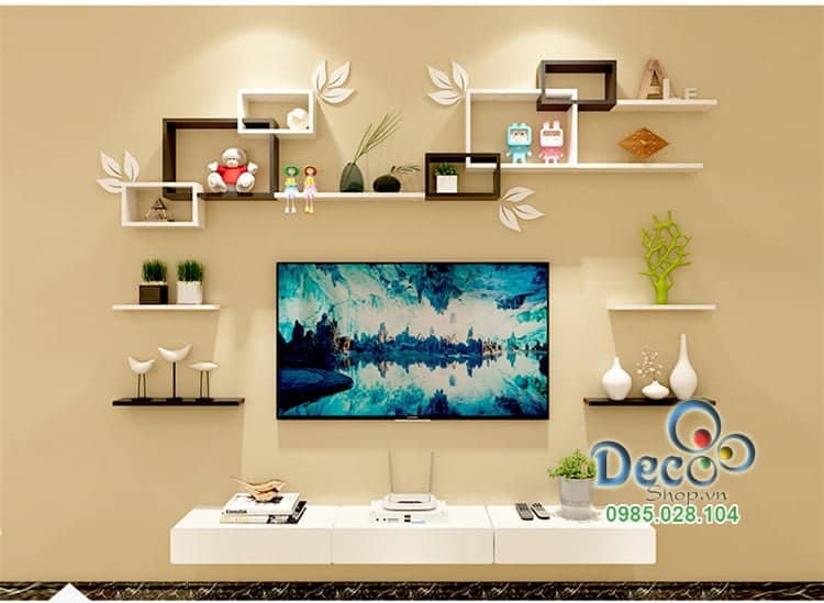 Kệ Tivi treo tường Deco TV81 - Xưởng sản xuất nội thất Deco