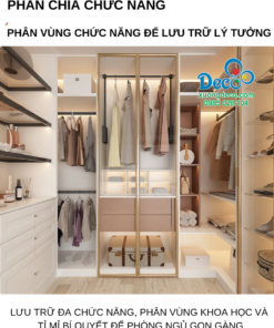 Nội thất tủ quần áo cánh kính