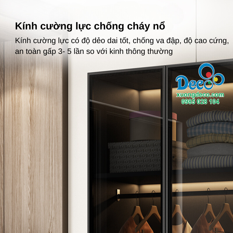 Kính cường lực tủ an toàn