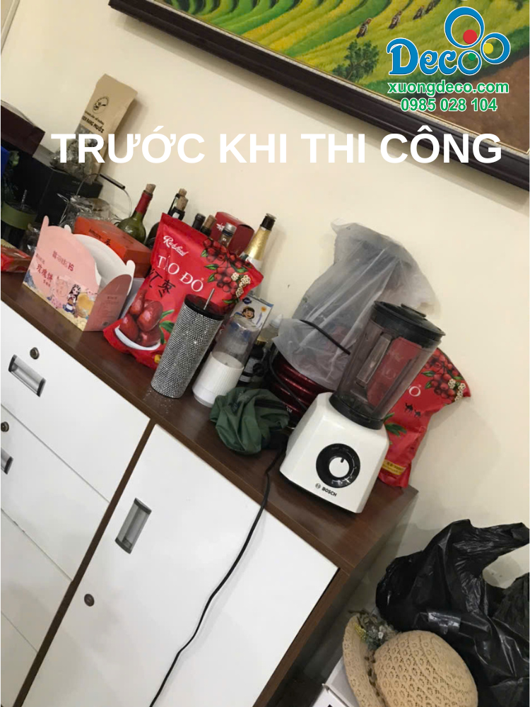 Trước khi thi công