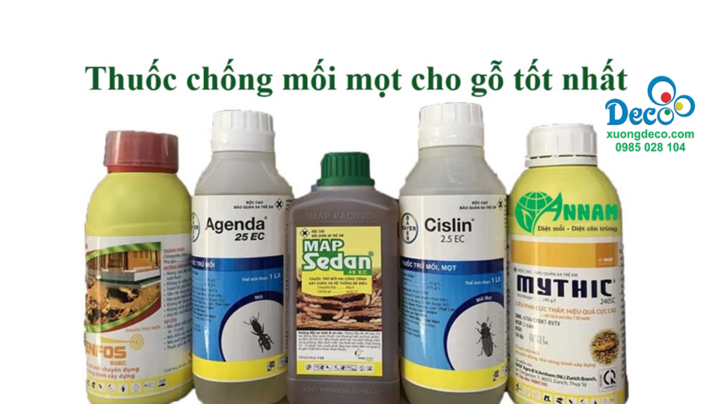 Thuốc diệt mối mọt cho gỗ