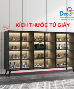 Kích thước tủ giày DTG109