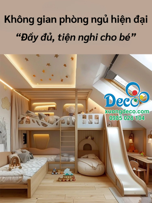 Giường tầng cho bé DGB62