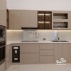Thiết kế 3D tủ bếp Deco