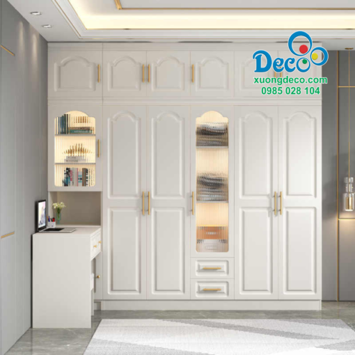 Tủ quần áo gỗ tự nhiên TSC25