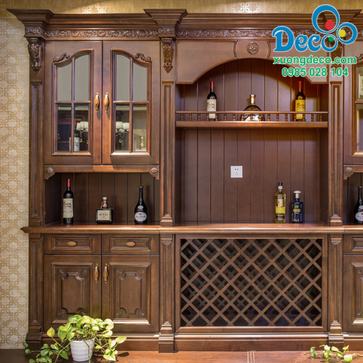 Tủ rượu Deco