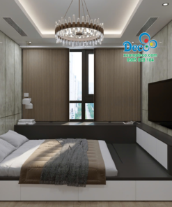 Thiết kế sofa bed cạnh cửa sổ