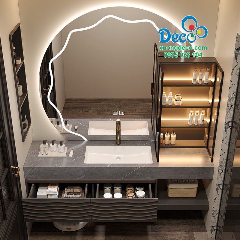 Thiết kế các ngăn tiện lợi