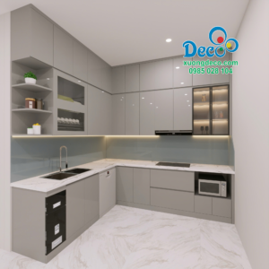 Tủ bếp hiện đại Deco