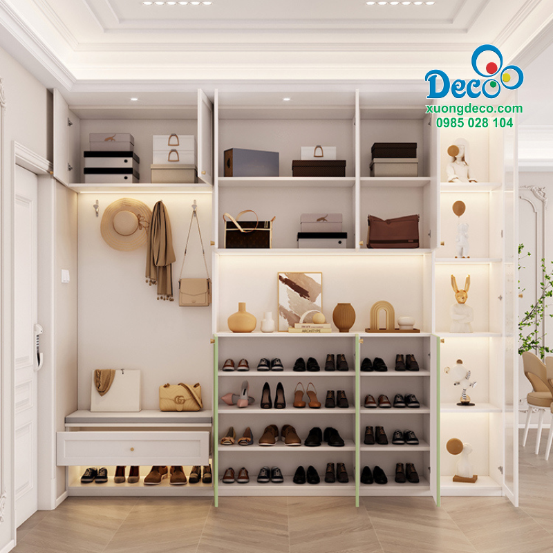 Các khoang chứa rộng rãi