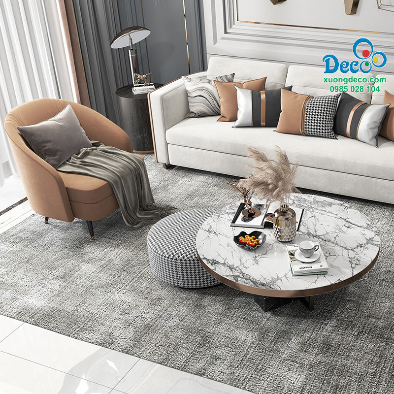 Bàn trà đôi phòng khách