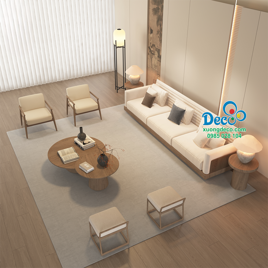 Bàn trà sofa Deco