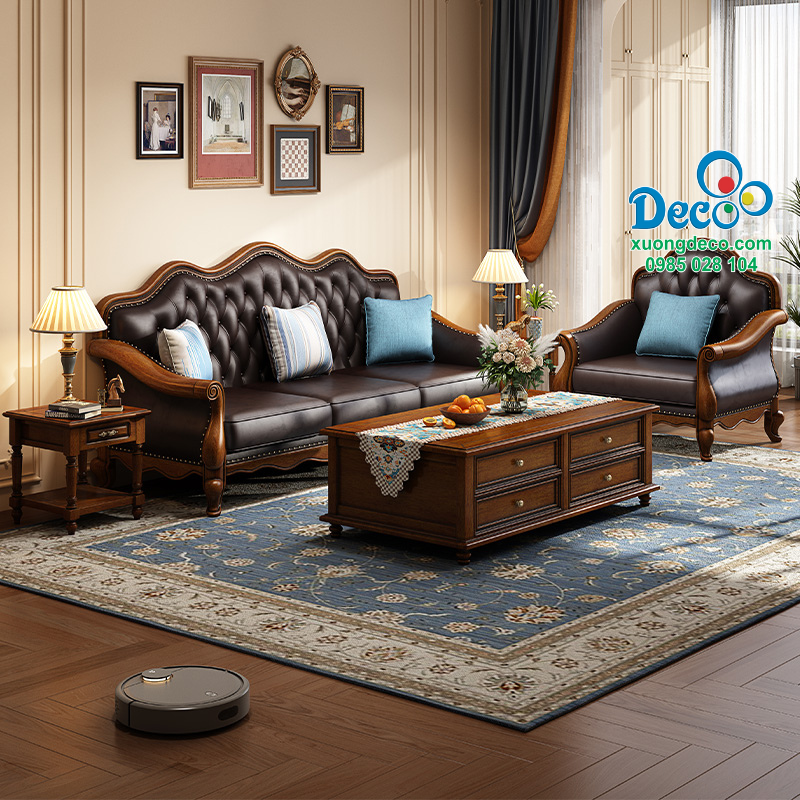 Bàn trà sofa Deco