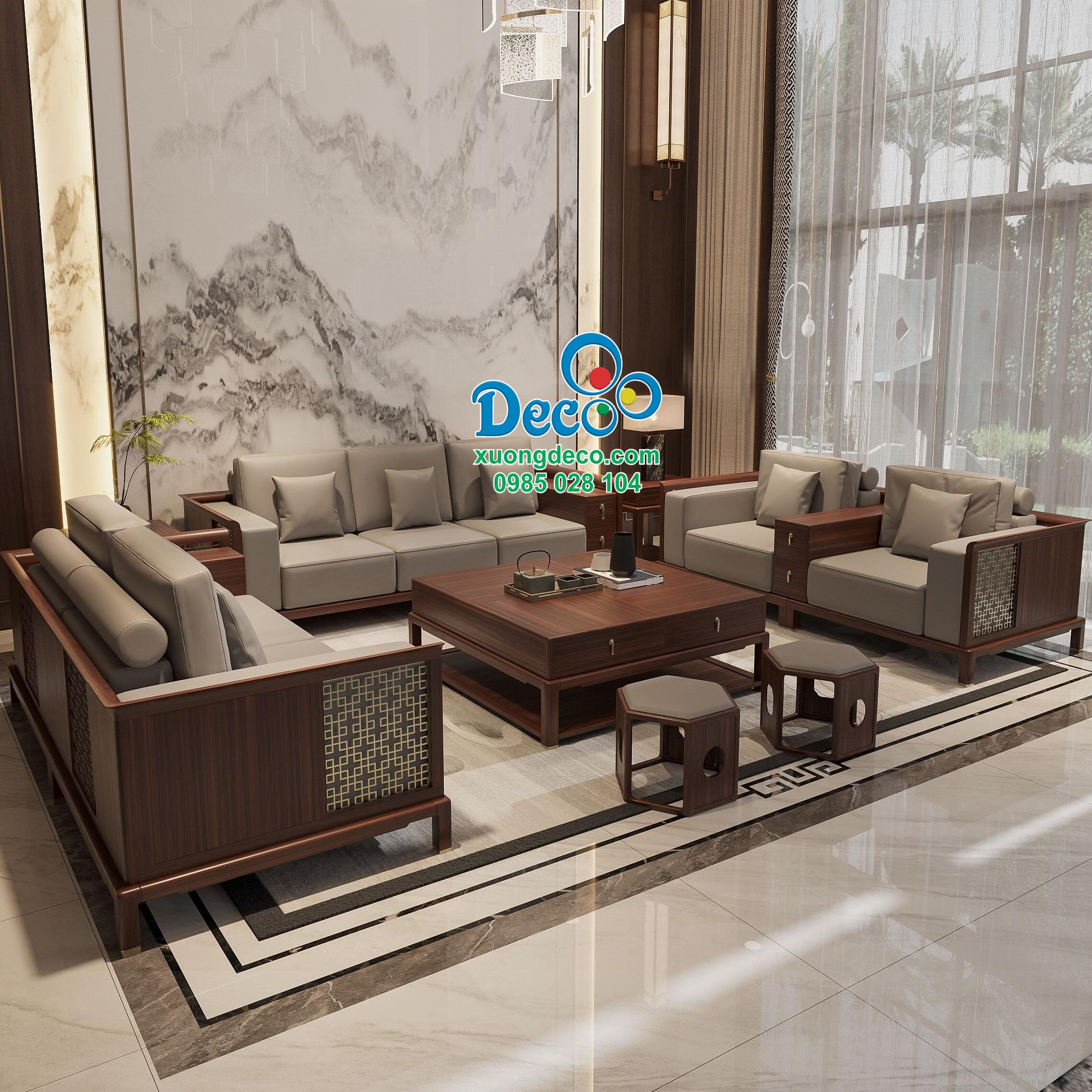 Bàn trà sofa hiện đại