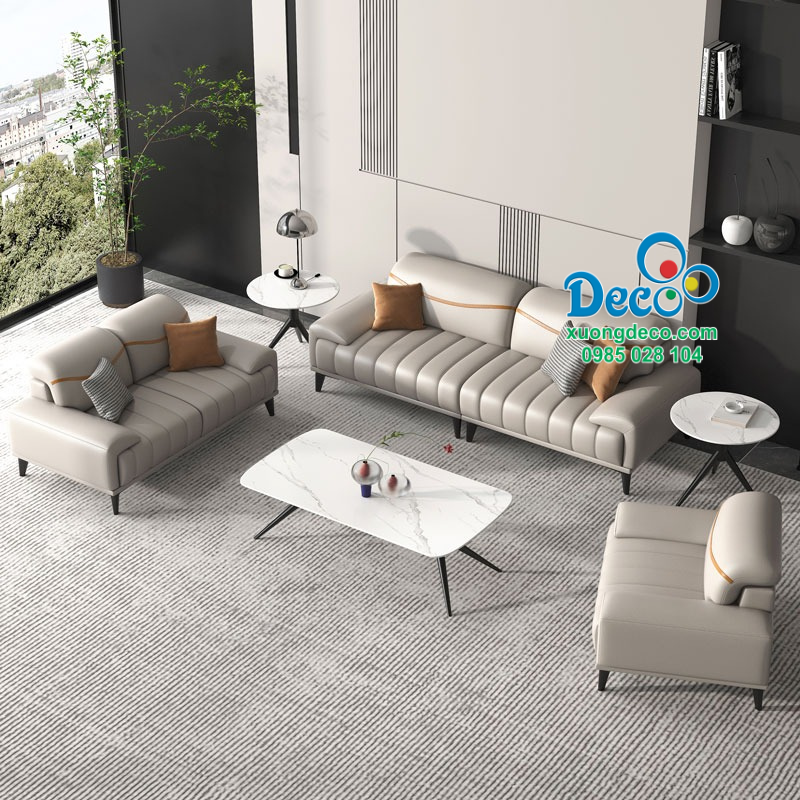 Bàn trà sofa màu ghi