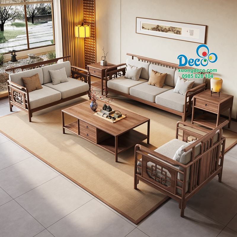 Bàn trà sofa phòng khách SF24