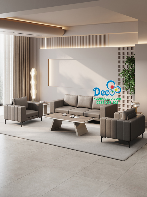 Bàn trà sofa phòng khách hiện đại