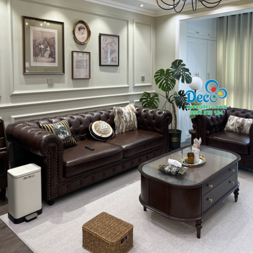 Bàn trà sofa tân cổ điển