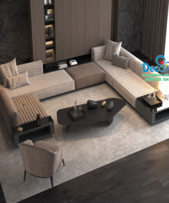 Thiết kế bàn trà sofa đơn giản