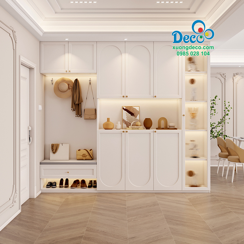 Tủ giày cánh kính DTG129