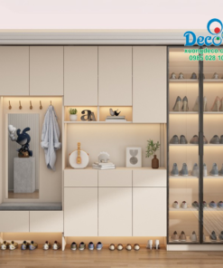 Tủ Giày Cánh Kính Deco DTG145