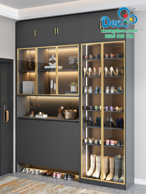 Tủ giày hiện đại Deco