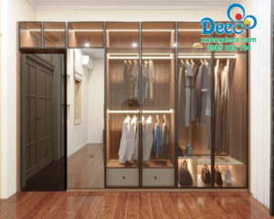 Tủ quần áo cánh kính