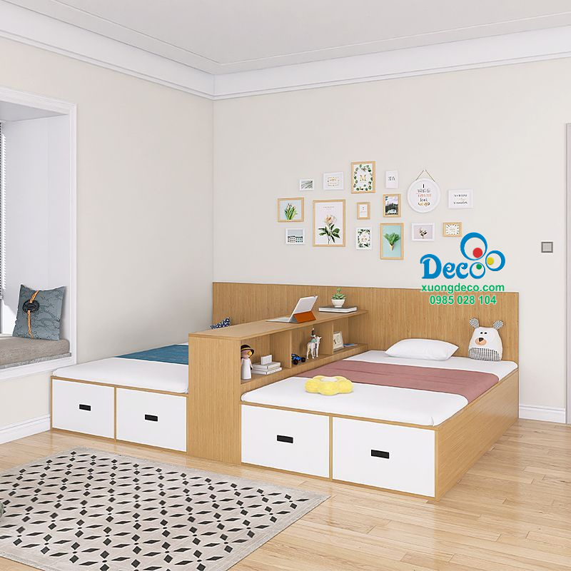 Giường đôi cho bé Deco