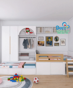 Giường đôi cho hai bé DGB87