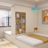 Giường đôi cho hai bé DGB95