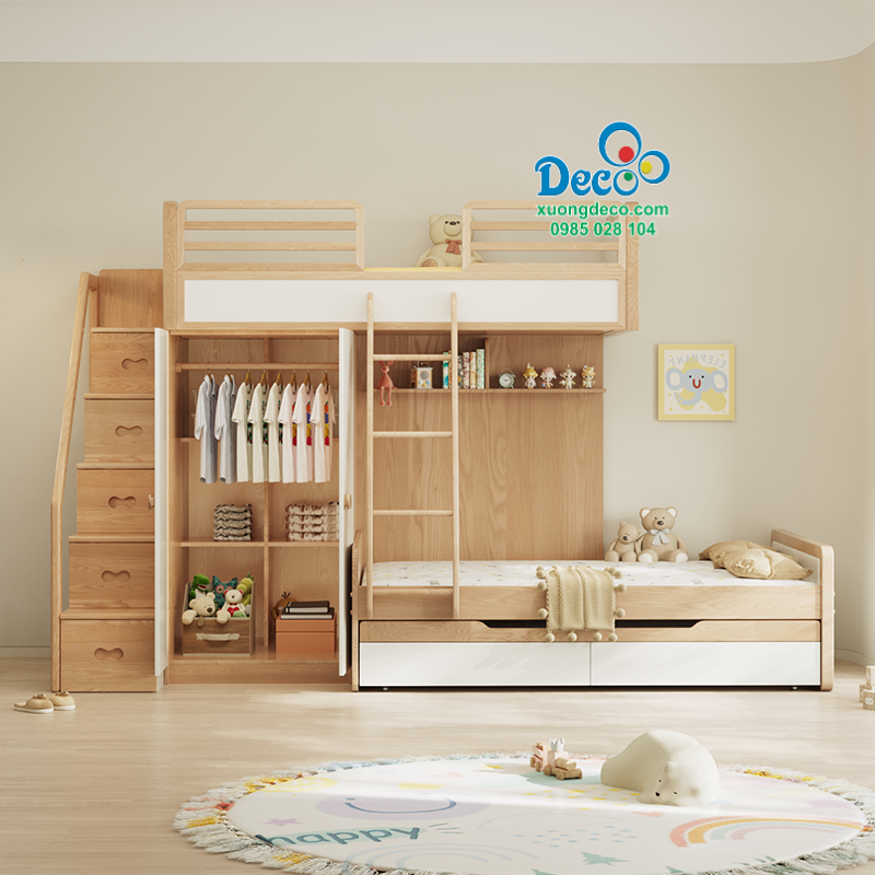 Giường tầng cho bé