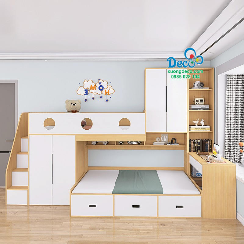 Giường tầng cho bé Deco DGB71