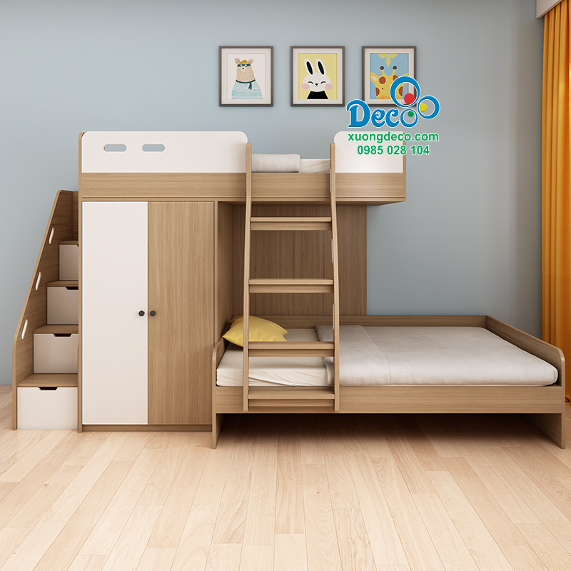 Giường tầng cho bé Deco DGB72