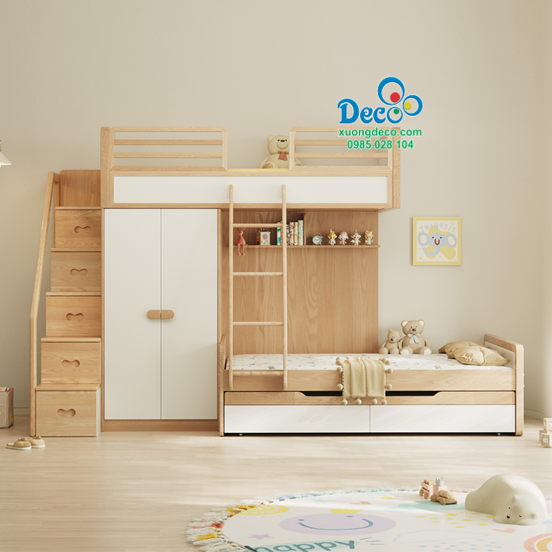 Giường tầng cho bé Deco DGB73