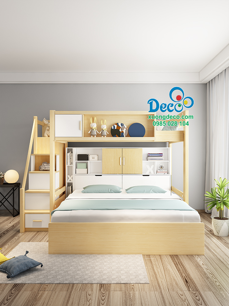 Giường tầng cho bé Deco DGB78