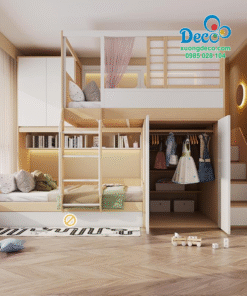 Giường tầng cho hai bé