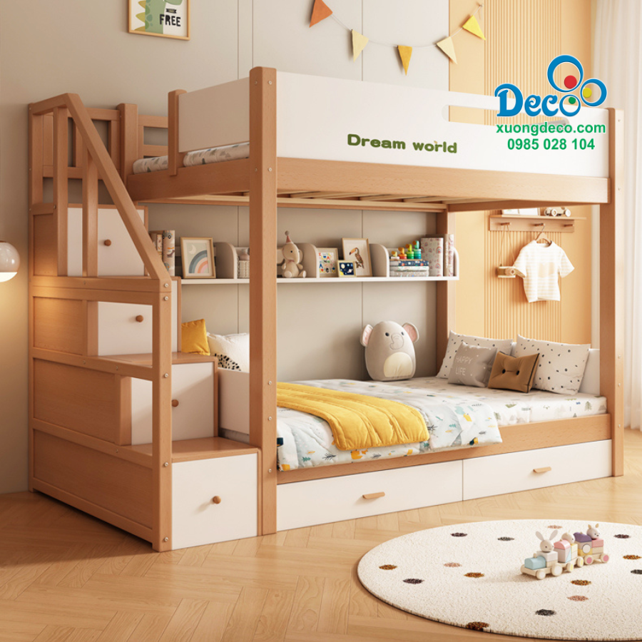 Giường tầng đẹp cho bé