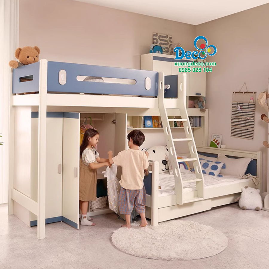 Giường tầng hiện đại cho bé