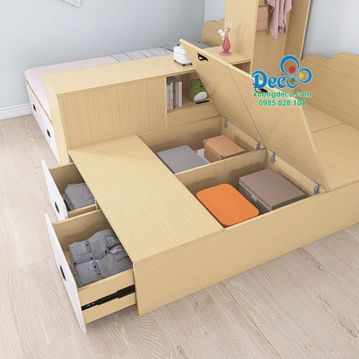 Khoang để đồ bên dưới