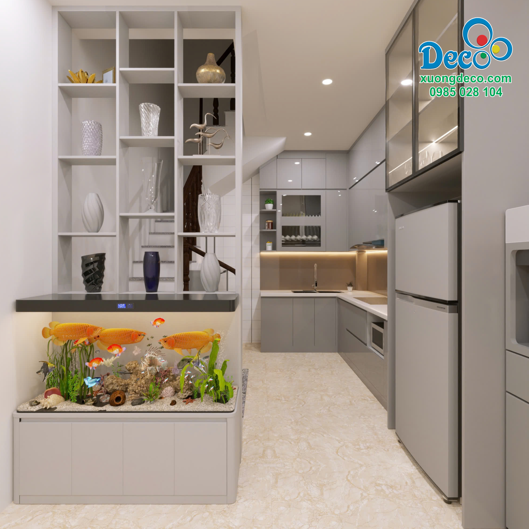 Phòng bếp hiện đại Deco