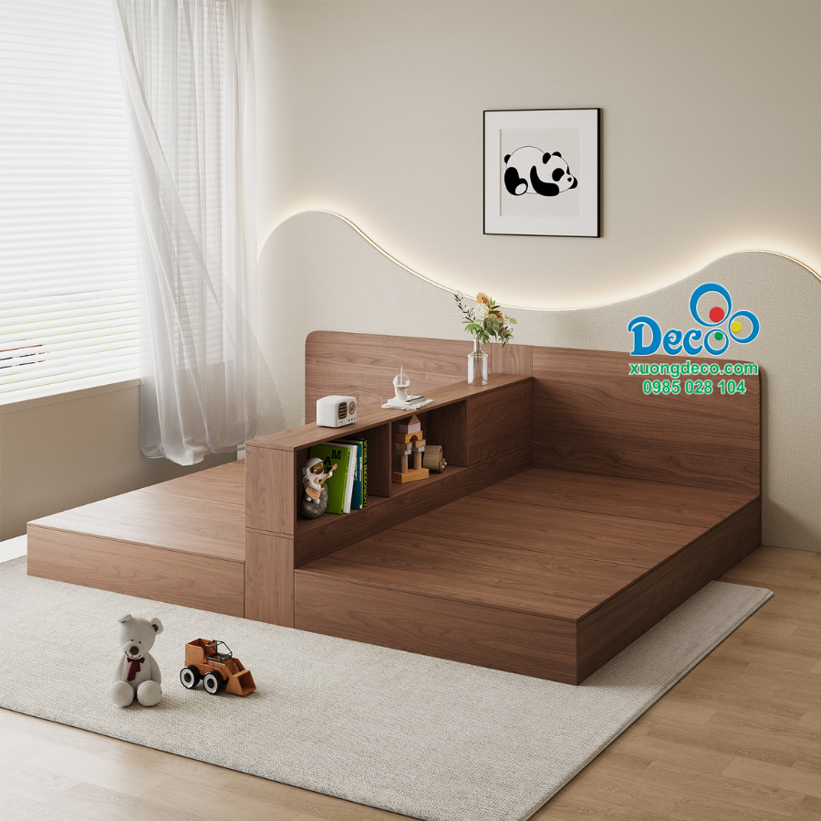 Thiết kế giường đôi đa năng