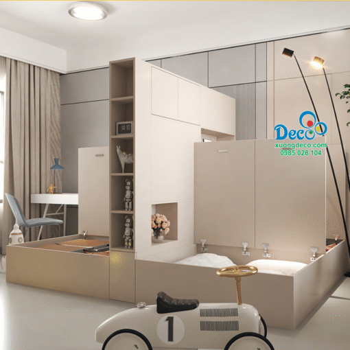 Thiết kế tích hợp kệ để đồ
