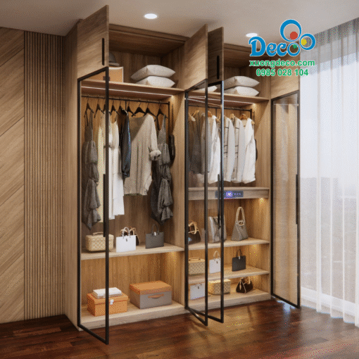 Thiết kế tủ áo hiện đại