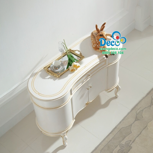 Tủ decor hành lang đẹp