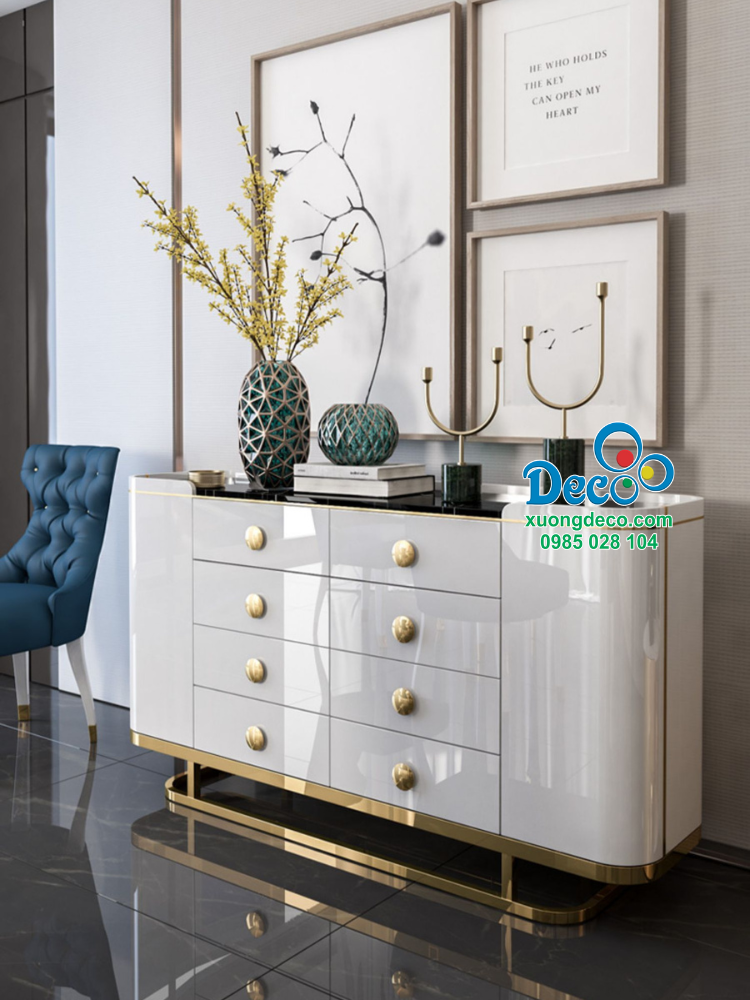 Tủ decor hành lang