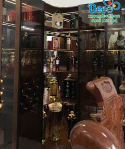 Tủ rượu cánh kính Deco