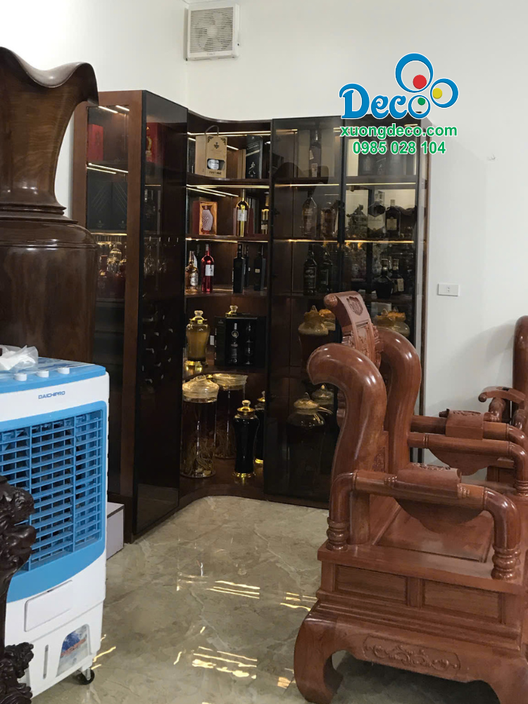 Tủ rượu cánh kính