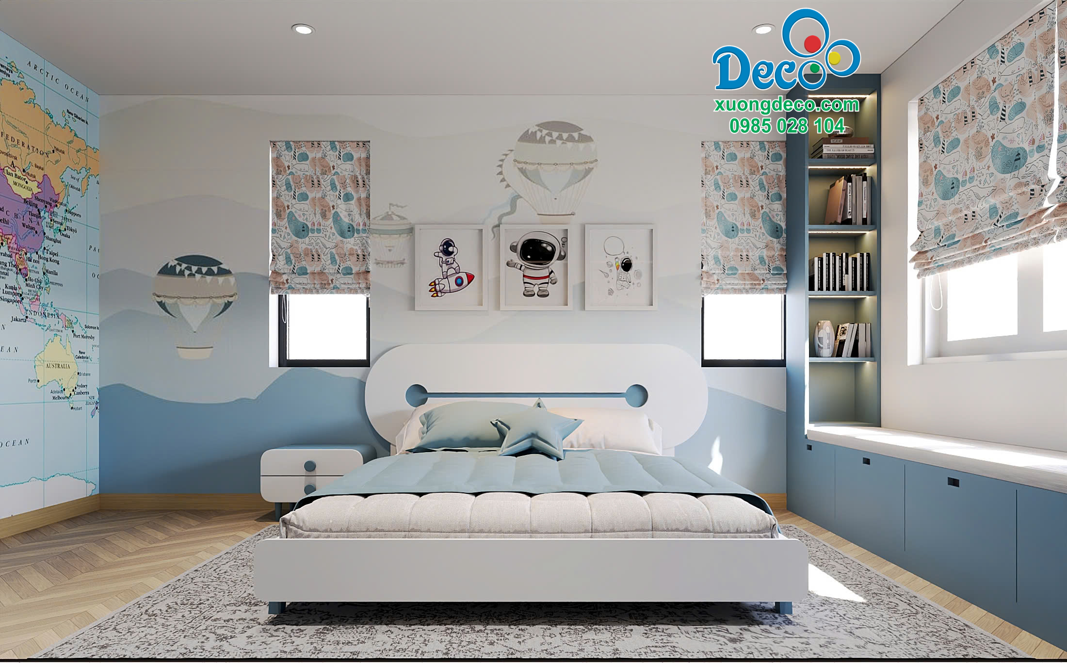 Phòng ngủ cho bé Deco CBP57