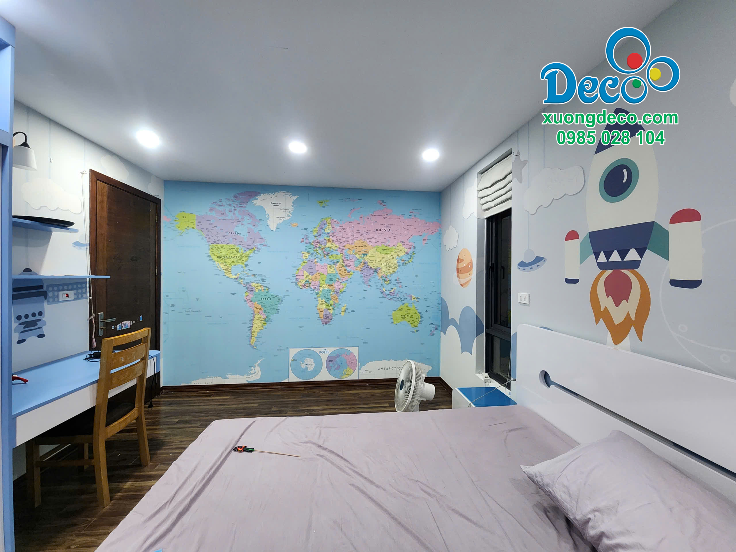 Phòng ngủ đẹp cho bé